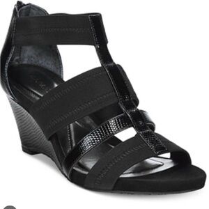 NWOB ALFANI WOMENS MAVENN WEDGE GLADIATOR SANDALS SHOES
